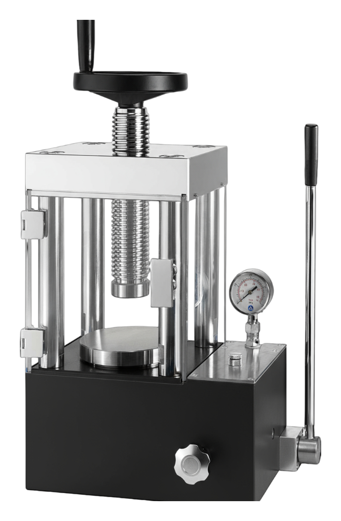 Automatic hydraulic press with four-column frame