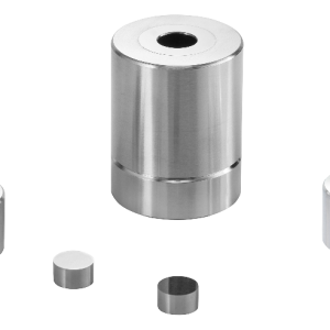 Hardened alloy pressing die set