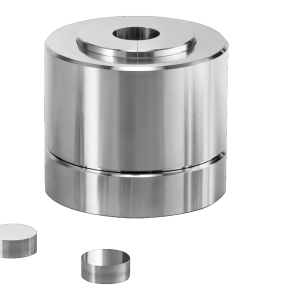 Splitable pellet die set for fast demoulding